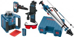 Bosch GRL 300 HVG Proffessional Rotation Laser + LR1 Receiver + WM4 Wall Mount + RC1 Remote, Case & Tripod + ROD £899.95